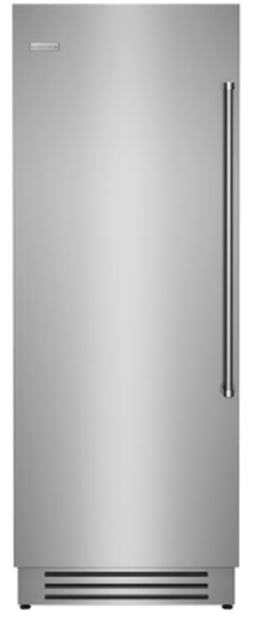 30 Inch Refrigeration Part 16.84 Cu Ft RH Industy leading over sized refrigeration capacity. Offers ample freezing storage area. Easily fits frozen meats, vegetables, fruits, and desserts. Provides exceptional food preservation. Perfect for stocking up all childern's favorite frozen food items. Automatic ice maker for cristal clear ice for entertaining. Stainless glass Interior. Extra-bright LED lighting throughout. Full extension drawers. Easy to use touch screen control. Industry leading Iron Clad Warranty and after sales service.