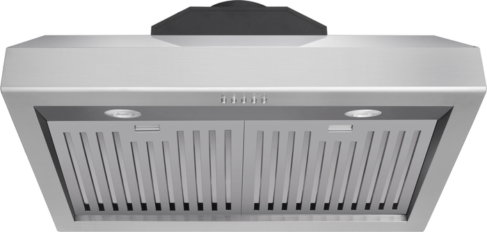 30 Inch Range Hood 1000 CFM  Led Lights Baffle Filters 67 Dba