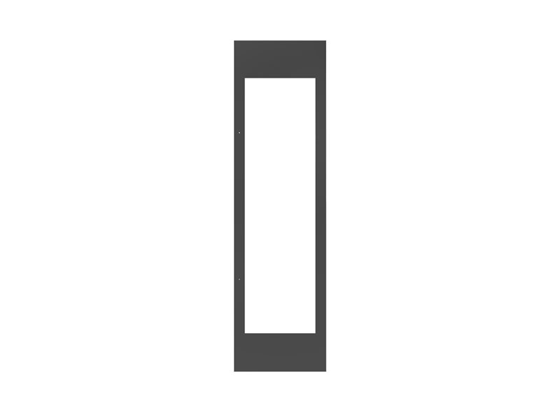 Refrigerator Part  Carbonio Front Panel for 24 Inch Built-In Built-In Wine Columns