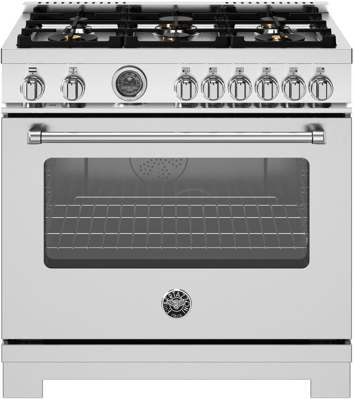 Frigidaire Professional Slide in Knob controls 6.2 cu.ft Six Burner Cooktop Gas Range