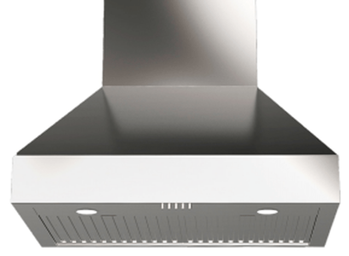 30 Inch Range Hood 1000 CFM  Professional Wall Mount Pyramid Range Hood with 1000 CFM Motor. Dimensions 30 inch x 14 inch x 20 1/2 inch