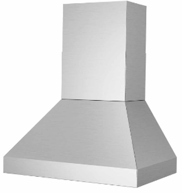 30 Inch Range Hood 600 CFM  Professional-grade performance with three exhaust settings and new Boost feature. Whisper quiet operation. Heavy duty commercial grade materials. Dimmable LED lights. BlueStar pro-style wall mount ventilation offer enhanced power and performance to effectively remove smoke, odors, and grease from your kitchen. Innovative design is paired with heavy-duty construction to offer uncompromised durability, functionality, and style. Easy-to-use push-button controls. Innovative, multi-stage grease capture system. Stainless baffle filters seamlessly remove for easy dishwasher cleaning. Simple installation. CFM Power Options: 600 & 1,200 In-hood, 800 & 1,200 In-Line and 1,000 & 1,400 Remote. Accommodates top or rear discharge