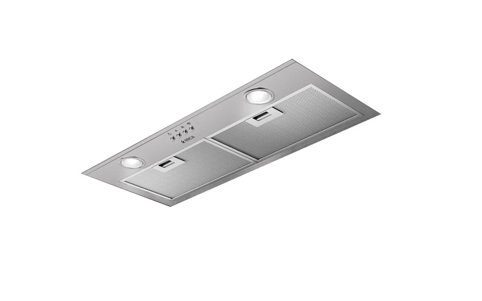 28 Inch Range Hood 400 CFM  Asti Provides powerful ventilation to help remove smoke, grease, and odors and can handle all your cooking needs. Asti is designed for discreet inside cabinet mounting. It fits perfectly into 12 inch deep cabinetry and is ideal for kitchens where space is limited