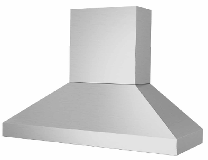 66 Inch Range Hood Custom Blower  Professional-grade performance with three exhaust settings and new Boost feature. Whisper quiet operation. Heavy duty commercial grade materials. Dimmable LED lights. BlueStar pro-style wall mount ventilation offer enhanced power and performance to effectively remove smoke, odors, and grease from your kitchen. Innovative design is paired with heavy-duty construction to offer uncompromised durability, functionality, and style. Easy-to-use push-button controls. Innovative, multi-stage grease capture system. Stainless baffle filters seamlessly remove for easy dishwasher cleaning. Simple installation. CFM Power Options: 600 & 1,200 In-hood, 800 & 1,200 In-Line and 1,000 & 1,400 Remote. Accommodates top or rear discharge