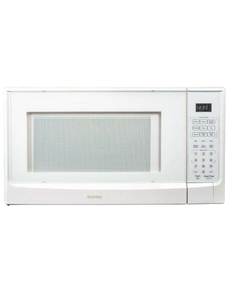 18 Inch Microwave Oven  Flexible Space Saving 2 in 1 microwave: countertop or under the cabinet installation. Under the cabinet hanging kit included.0.7 cu ft. capacity and 700 Watts10 power levels. 6 Convenient Auto Cook Options. Auto Defrost Options: Defrost by Speed (time) or Weight. Cook by Weight. Child/Control lock. Sound On/Off: Conveniently turn the sound on or off
