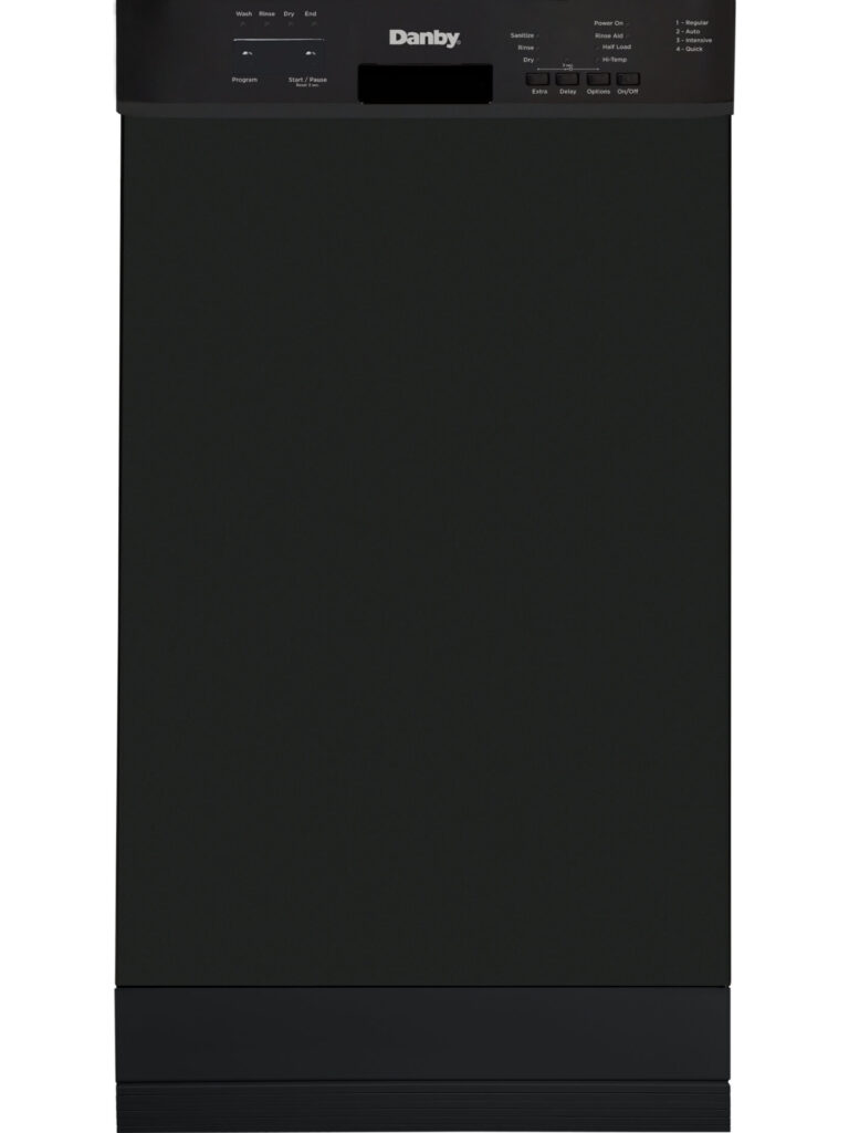 18 Inch Dishwasher  Built-in Dishwasher perfect for small space living. 4 temperature settings. 10 place setting