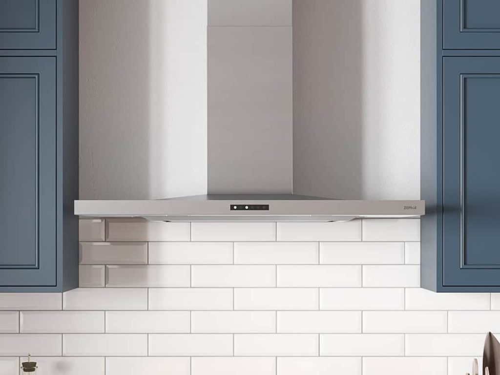 42 Inch Range Hood Custom Blower  Island life has never looked so good. The low-profile Vista Island hood has curved good looks and the engineering and power to back it up. Perimeter Aspiration System ensures increased air velocity and improved capture of contaminants for the cleanest cooking yet. The sleek stainless body, brilliant LED lighting and Invisible Touch Controls that stay hidden until you need them all serve to make this hood as efficient as it is beautiful. Optional remote control is available as an accessory. Vista Island DVL-E36ASSX DVL-E42ASSX. Perimeter Aspiration LED lights