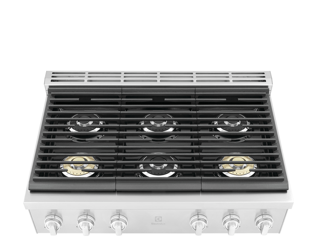 Electrolux Flexible Brass Power Burner Gas Cooktop
