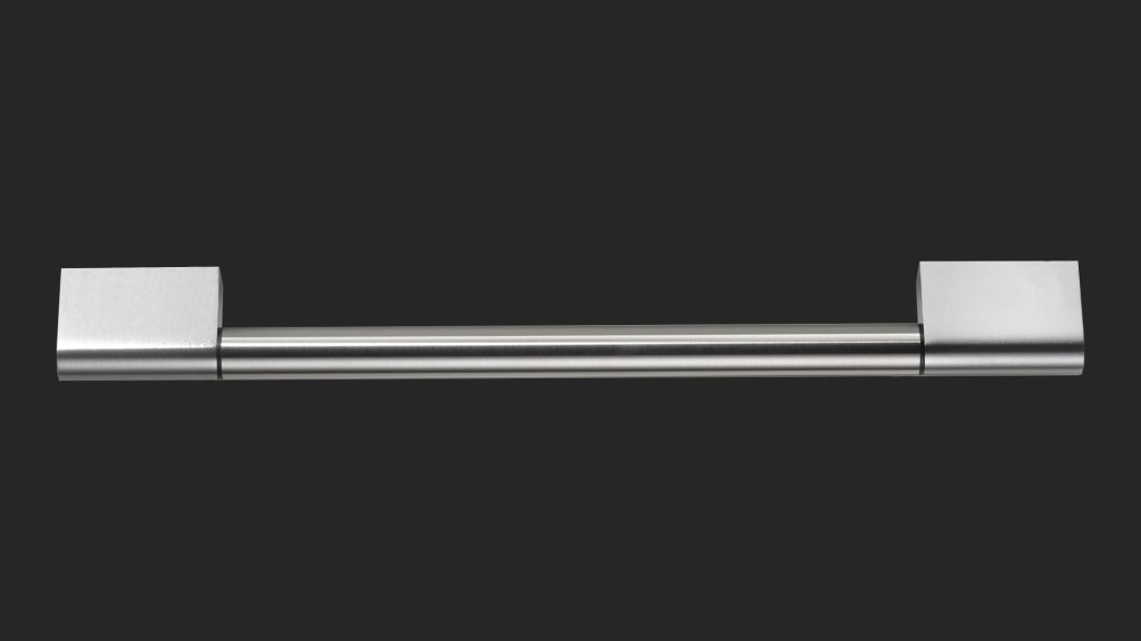 Dishwasher Part  24 inch Pro Dish handle Univ. with Badge and Template - SS