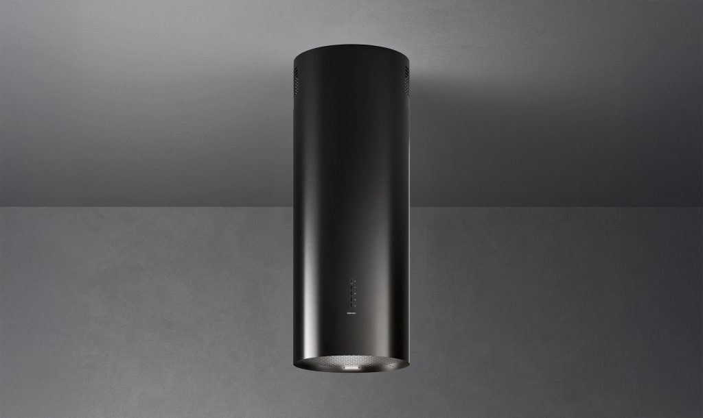 36 Inch Range Hood 500 CFM  Functionality and aesthetics. Plane NRS Series 90 cm Wall Mount Range Hood 500 CFM. It features Electronic control, LED lighting and removable and washable Metallic grease filter. NRS technology for a quieter kitchen. Air Falmec filter for balanced suction; Charcoal filter (optional)