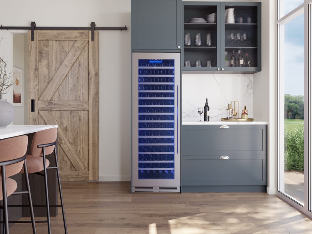 Zephyr Dual Zone 138 bottles  Wine Column