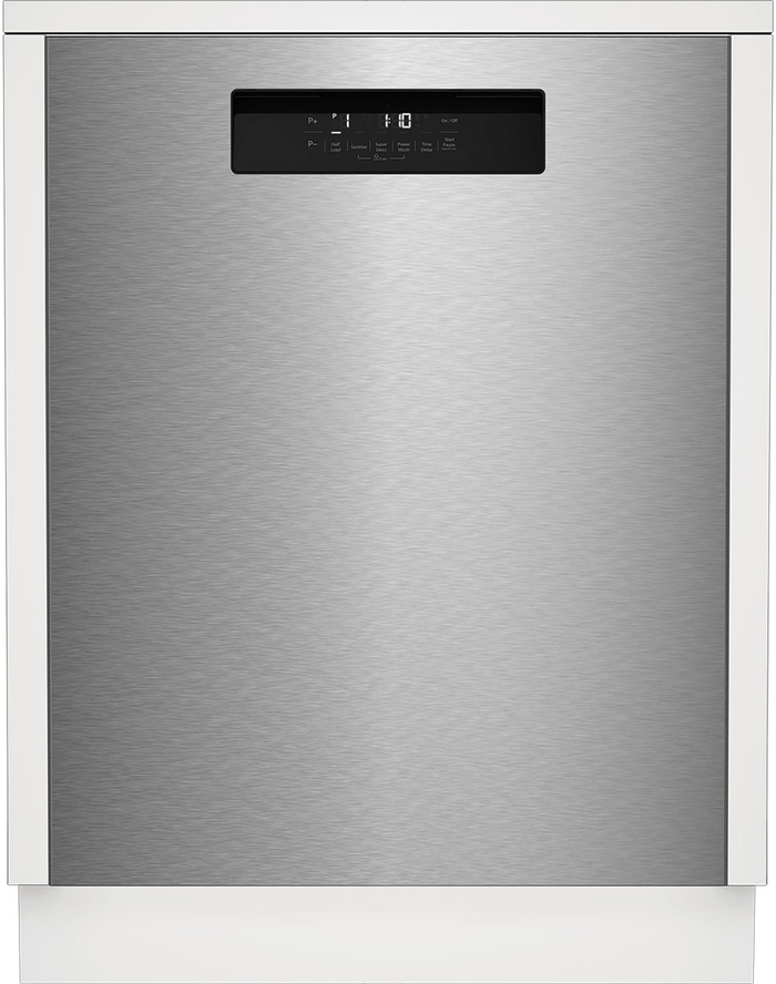 24 Inch Dishwasher  24 Inch Tall Tub Front Control Dishwasher. 6 Cycles, 48 dBA, Stainless Steel, ENERGY STAR Most Efficient, Meets Consortium for Energy Efficiency (CEE) Standards, Standard Racks