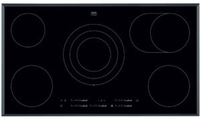 AEG Touch Controls Electric Cooktop