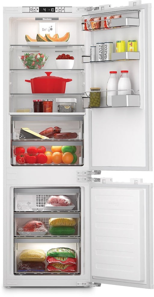 Blomberg Integrated Door on Door  Bottom Freezer Refrigerator