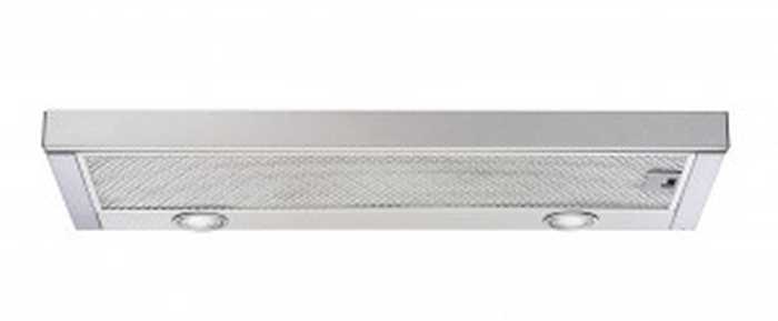 36 Inch Range Hood 300 CFM  36 Inch glide-out range hood features a two-speed adjustment, Rocker switch controls and a 300 CFM motor. TOP VENT Rectangle LED lights