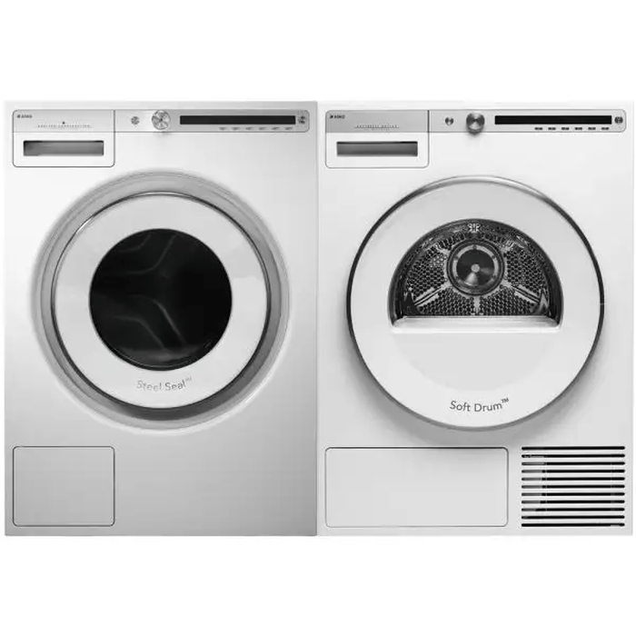 Asko Ventless Stackable Electric Washer & Dryer Pair
