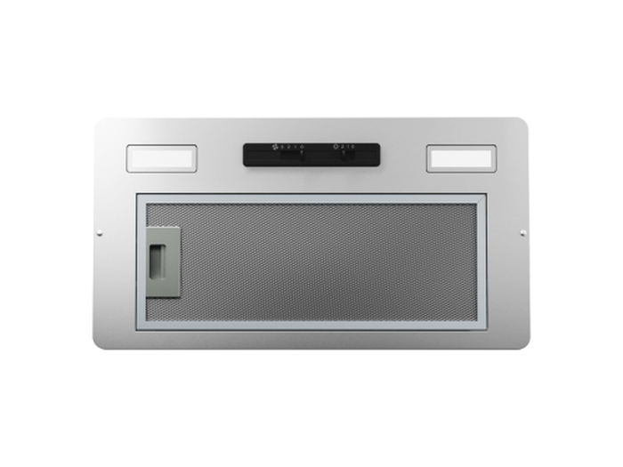 21 Inch Range Hood 400 CFM  Tornado Mini Insert. The Tornado Mini power pack designed with cost efficiency and versatility in mind. Tornado Mini’s small footprint fits under the standard 12” cabinet depth or choose one of our optional, adjustable-depth, stainless steel liners to accommodate custom hood enclosures from 17-1/2” to 20-1/2” deep. Features include dual-level LumiLight LED lights, an ultra-quiet blower, and a recirculating option for ductless installations