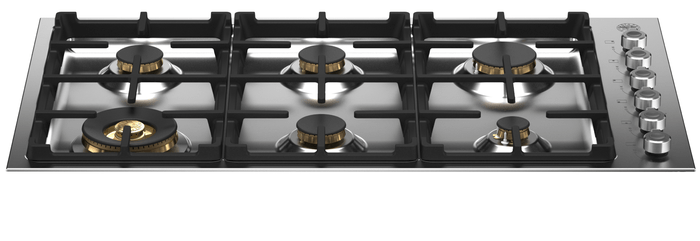 30 Inch Range  High-efficiency All Gas Range. Manual Clean 4.7 cu. ft. Capacity Convection Oven. Four 4 Mono-bloc brass burners with dual ring 19,000 BTU power-burner that boils water in under 6 minutes (best in class). Cooking zones: Power burner 1300 BTU - 19000 BTU. Rapid burner 2500 BTU - 10400 BTU. Medium burner 2 x 1500 BTU - 5900 BTU. Simmer burner 750 BTU - 3500 BTU
