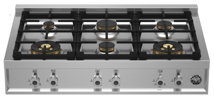 30 Inch Range  High-efficiency All Gas Range. Manual Clean 4.7 cu. ft. Capacity Convection Oven. Four 4 Mono-bloc brass burners with dual ring 19,000 BTU power-burner that boils water in under 6 minutes (best in class). Cooking zones: Power burner 1300 BTU - 19000 BTU. Rapid burner 2500 BTU - 10400 BTU. Medium burner 2 x 1500 BTU - 5900 BTU. Simmer burner 750 BTU - 3500 BTU