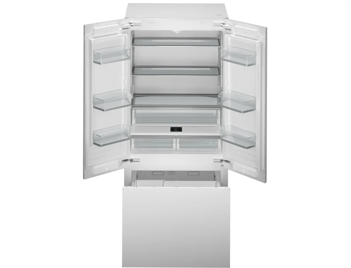 Bertazzoni Overlay 19.6 Cu Ft Ice & Water  French Door Refrigerator