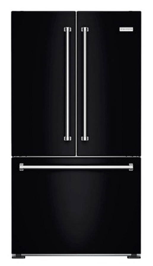 36 Inch French Door Refrigerator 19.9 Cu Ft Water Dispenser 36 inch french 4 door combined refrigerator freezer. Counter depth design. Bottom mount freezer with automatic ice make. Internal water dispenser. FBFD361. Now available with unmatched customization options. Heavy Duty Construction. Bluestar new Refrigeration line offers unmached advanced food preservation capabilities. Industry leading unique features for the discerning home chefs. And for designers and home builders unmatched customization options. Self Close bins and trays. Commercial-style design and performance. Designed and Manufactured in USA. Iron Clads Product Warranty for after sales service