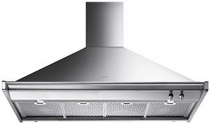 48 Inch Range Hood Custom Blower  Professional-grade performance with three exhaust settings and new Boost feature. Whisper quiet operation. Heavy duty commercial grade materials. Dimmable LED lights. BlueStar pro-style wall mount ventilation offer enhanced power and performance to effectively remove smoke, odors, and grease from your kitchen. Innovative design is paired with heavy-duty construction to offer uncompromised durability, functionality, and style. Easy-to-use push-button controls. Innovative, multi-stage grease capture system. Stainless baffle filters seamlessly remove for easy dishwasher cleaning. Simple installation. CFM Power Options: 600 & 1,200 In-hood, 800 & 1,200 In-Line and 1,000 & 1,400 Remote. Accommodates top or rear discharge