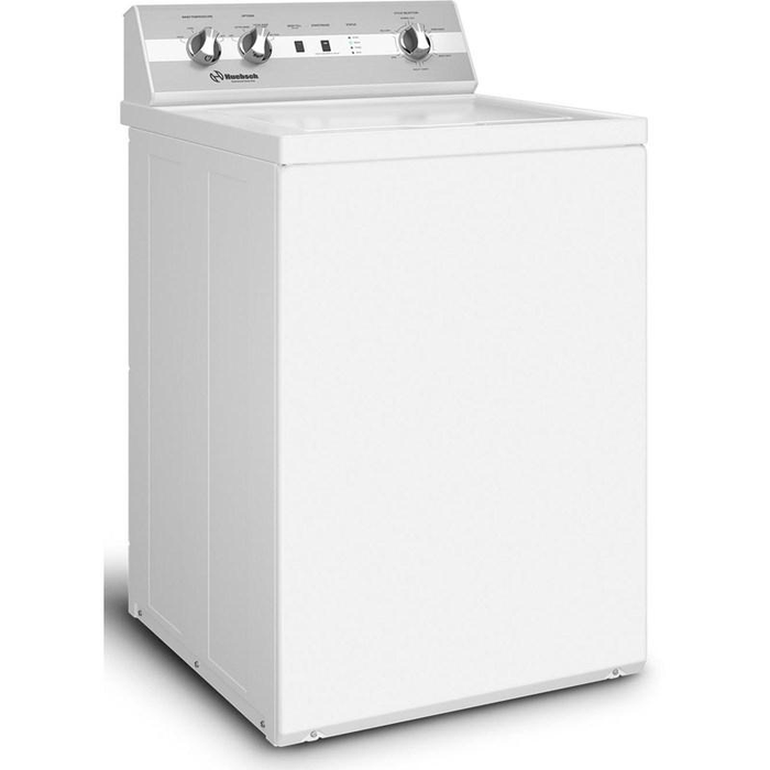 25 Inch Washing Machine  TR5 Ultra-Quiet Top Load Washer with Huebsch Perfect Wash and No Lid Lock. No more forgotten socks. Just pop the lid and add an item after the cycle has already started. Out-of-Balance Management. Model no ZWN632SP116CW02 Product Code TC5102WN Two-Speed, 1/2 HP. Quiet Agitation (43dB). comes with Automatic Balancing 3.2 cu. ft. Capacity, 6 Preset Wash Cycles and 5 years warranty