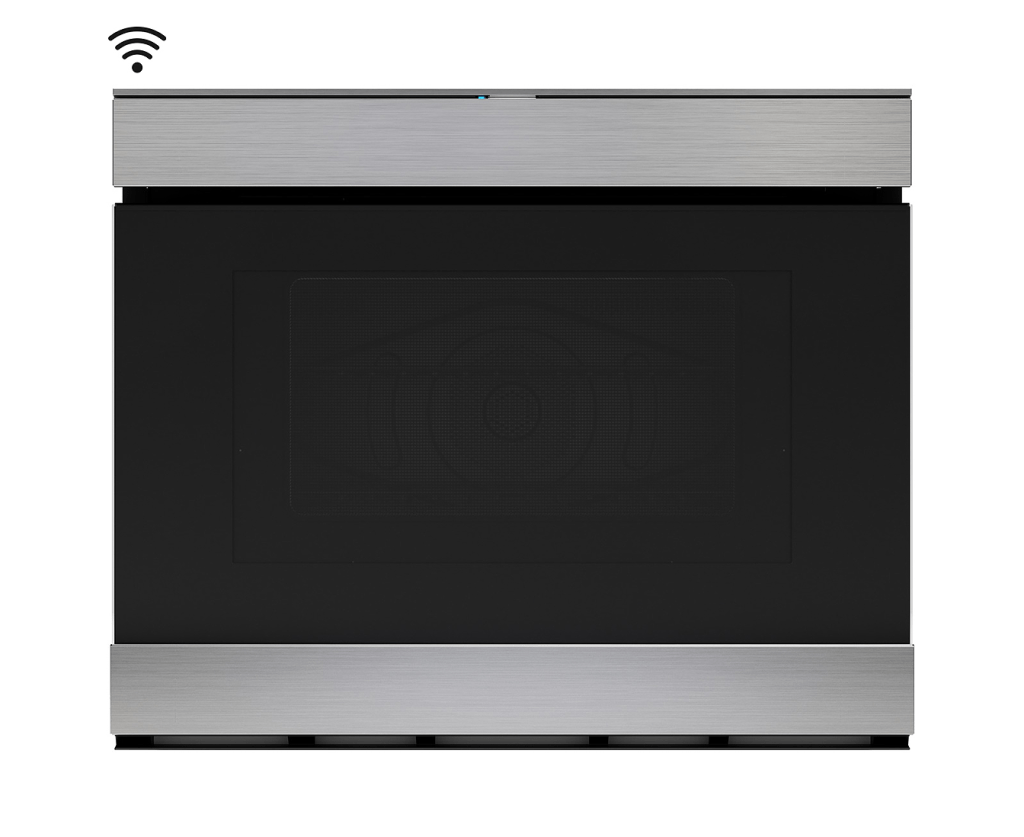 24 Inch Microwave Oven  Built-In Smart Convection Microwave Drawer Speed Oven is an innovative appliance that is perfect for modern kitchens. It boasts a 1.4 cu. ft. capacity and 1500W watts cooking power