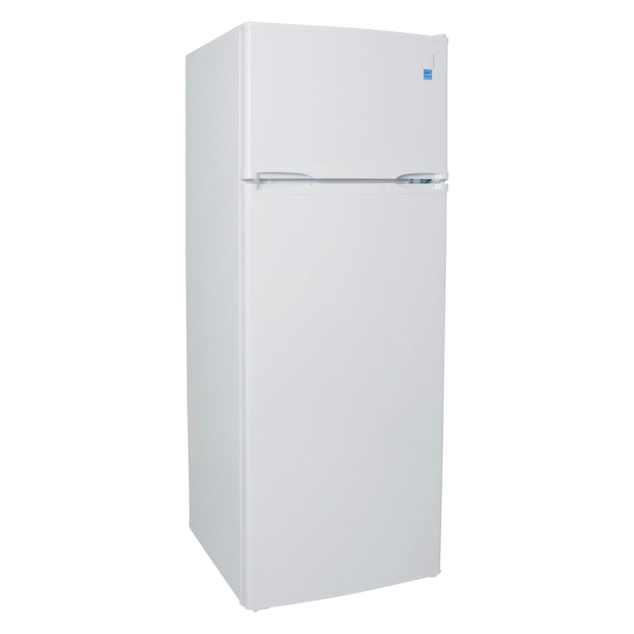 22 Inch Top Freezer Refrigerator  7.3 Cu Ft perfect space-saving fridge for the studio apartment, game room, tiny home, rental room, condo, vacation home, or anywhere you need a small refrigerator.