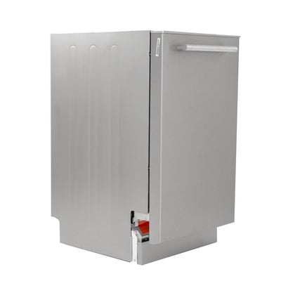 18 Inch Dishwasher  18 Inch Fully Integrated Built-In Dishwasher. 8 Place Setting Capacity. 6 Wash Cycles. 53 dBA Silence Level. Delayed Start. Control panel with LED display