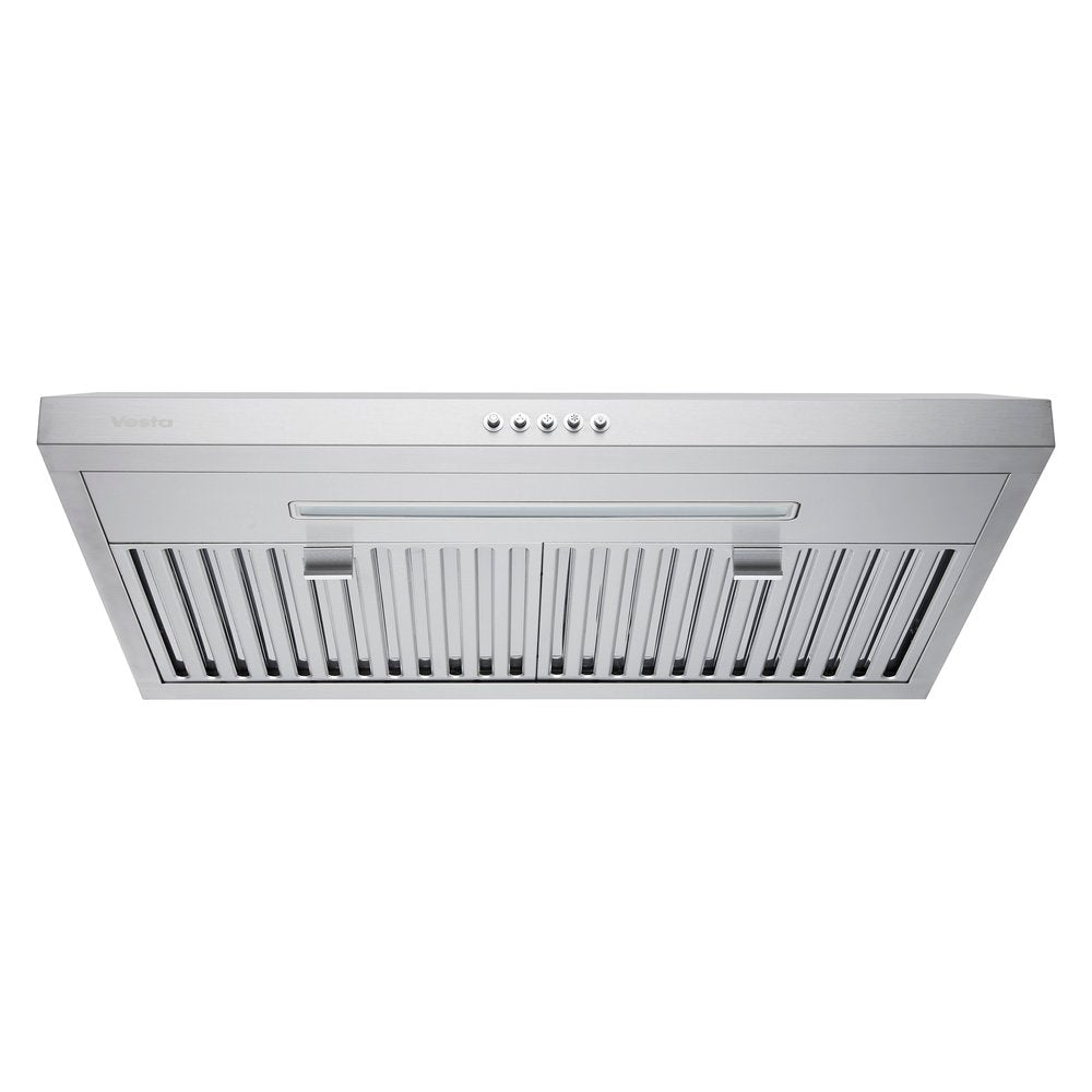 30 Inch Range Hood 500 CFM  Powerful Suction stainless steel under-cabinet range hood is a durable companion for your kitchen