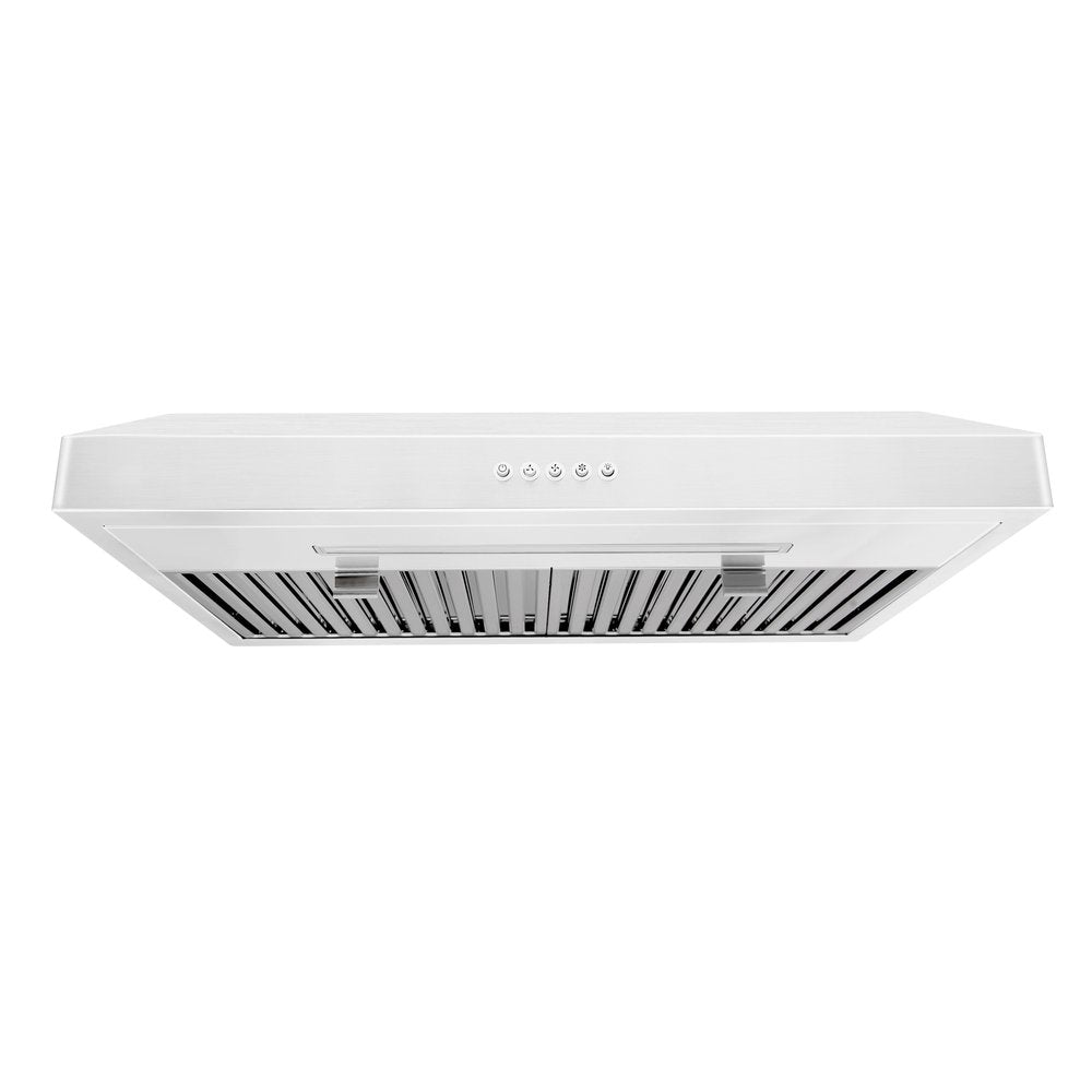 30 Inch Range Hood 750 CFM  Powerful Suction stainless steel under-cabinet range hood is a durable companion for your kitchen