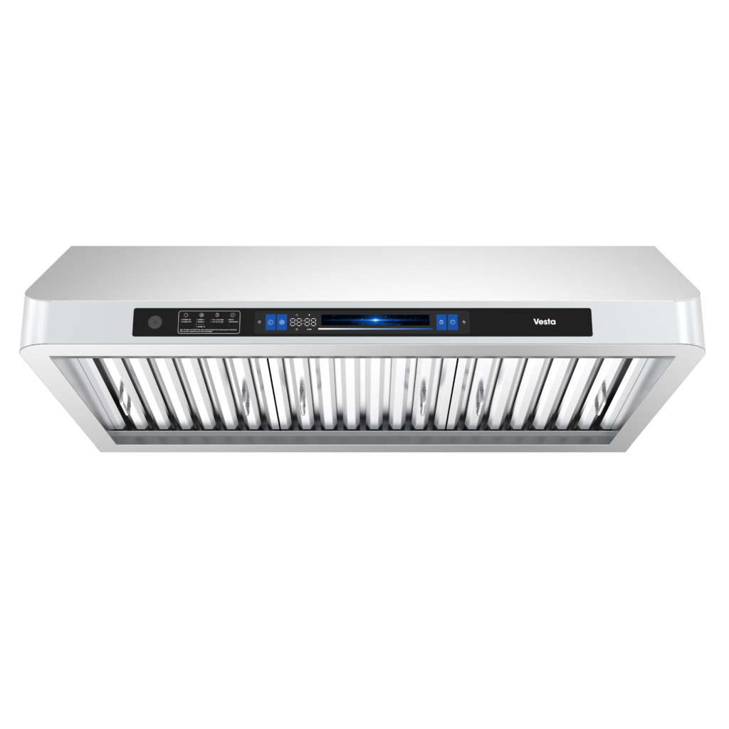 30 Inch Range Hood 1000 CFM  Powerful Suction stainless steel under-cabinet range hood is a durable companion for your kitchen