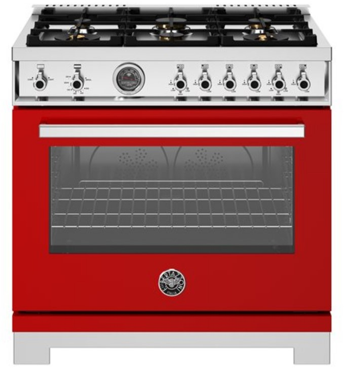 Bertazzoni PRO366BCFGMROT