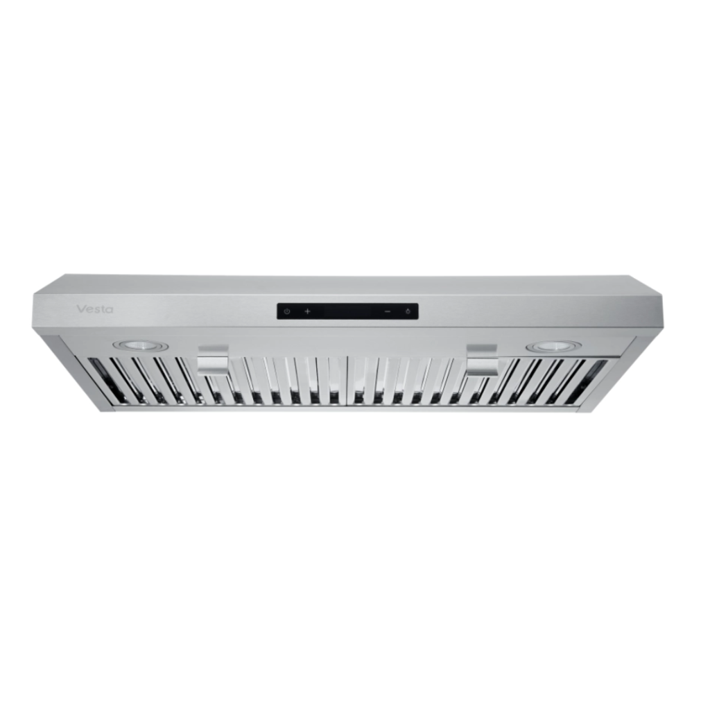 30 Inch Range Hood 750 CFM  Powerful Suction stainless steel under-cabinet range hood is a durable companion for your kitchen