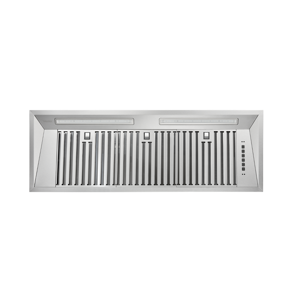 48 Inch Range Hood 1000 CFM  36-inch Cabinet Insert with Powerful Suction stainless steel under-cabinet range hood is a durable companion for your kitchen