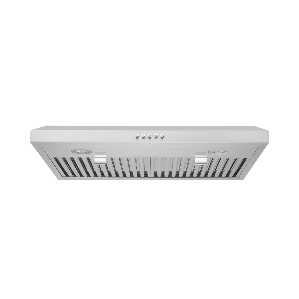 30 Inch Range Hood 750 CFM  Powerful Suction stainless steel under-cabinet range hood is a durable companion for your kitchen